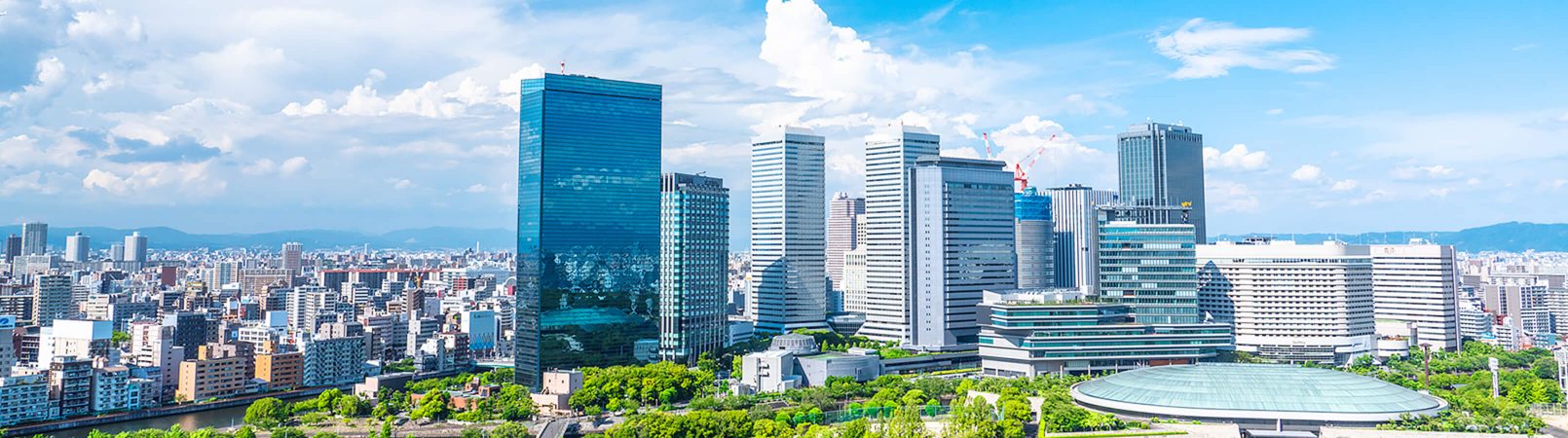 高層ビルの街並み